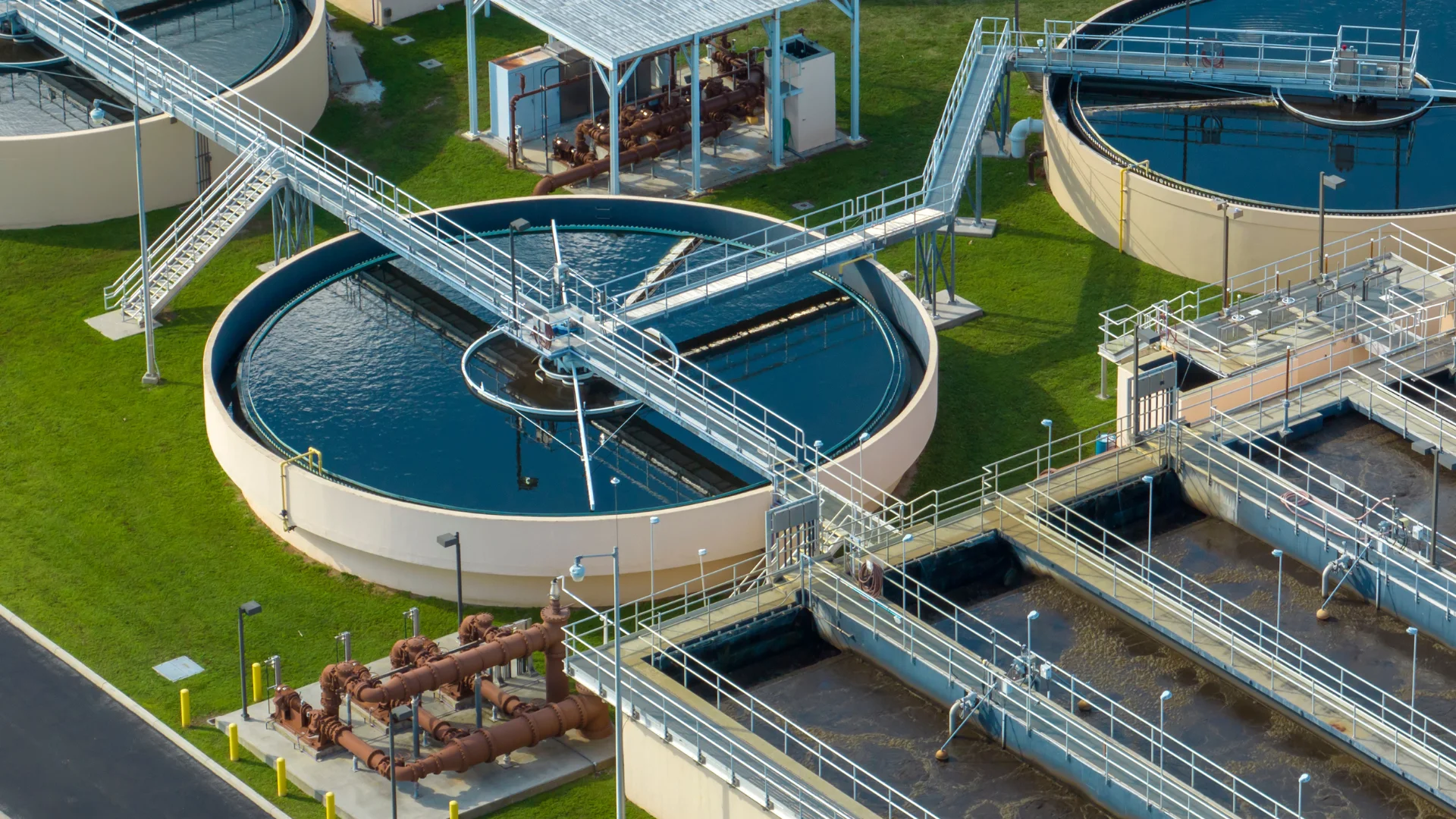 Industrial water and effluent treatment infrastructure