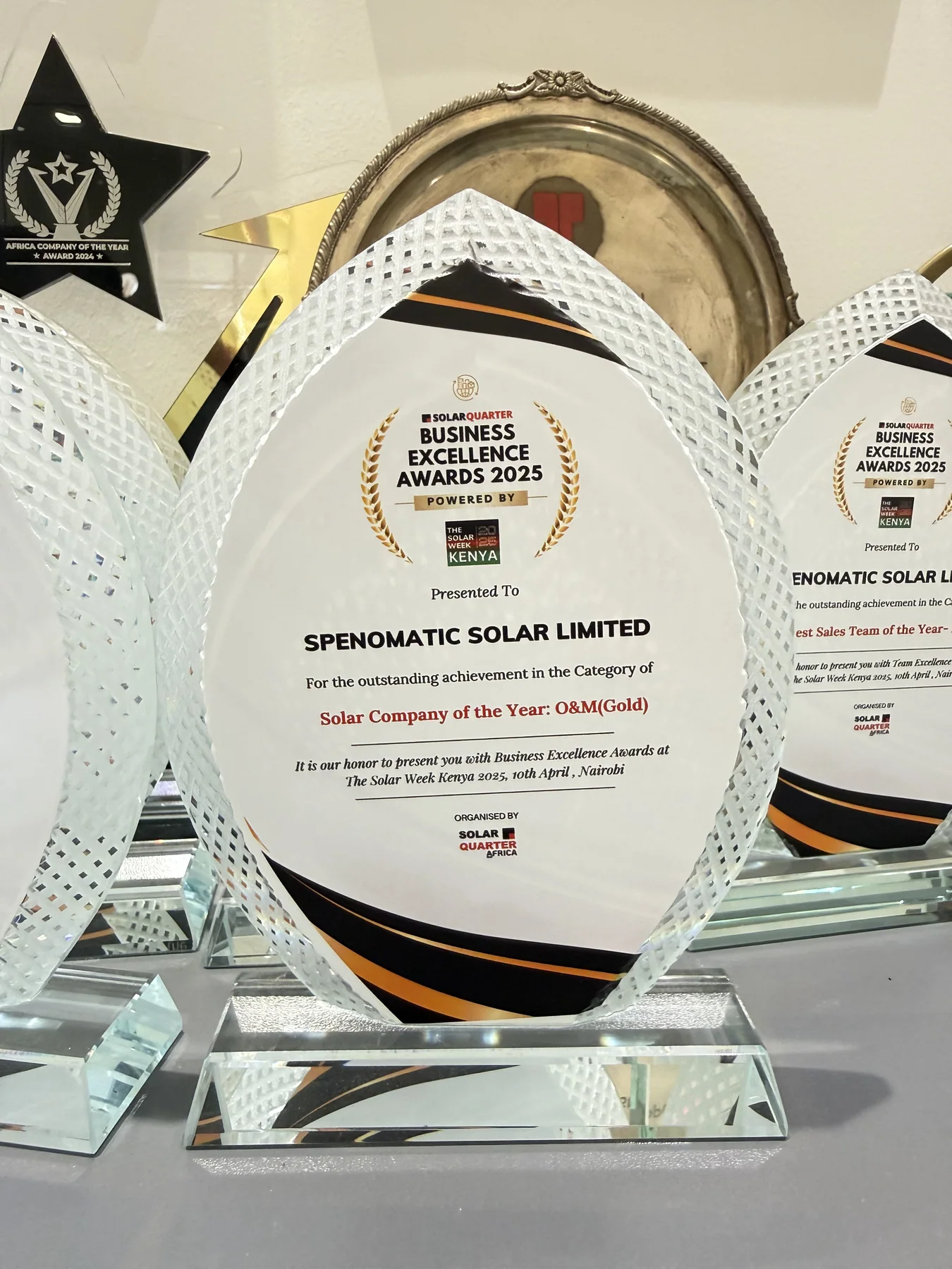 Solar Company of the Year: O&M (Gold) — Spenomatic Solar Ltd