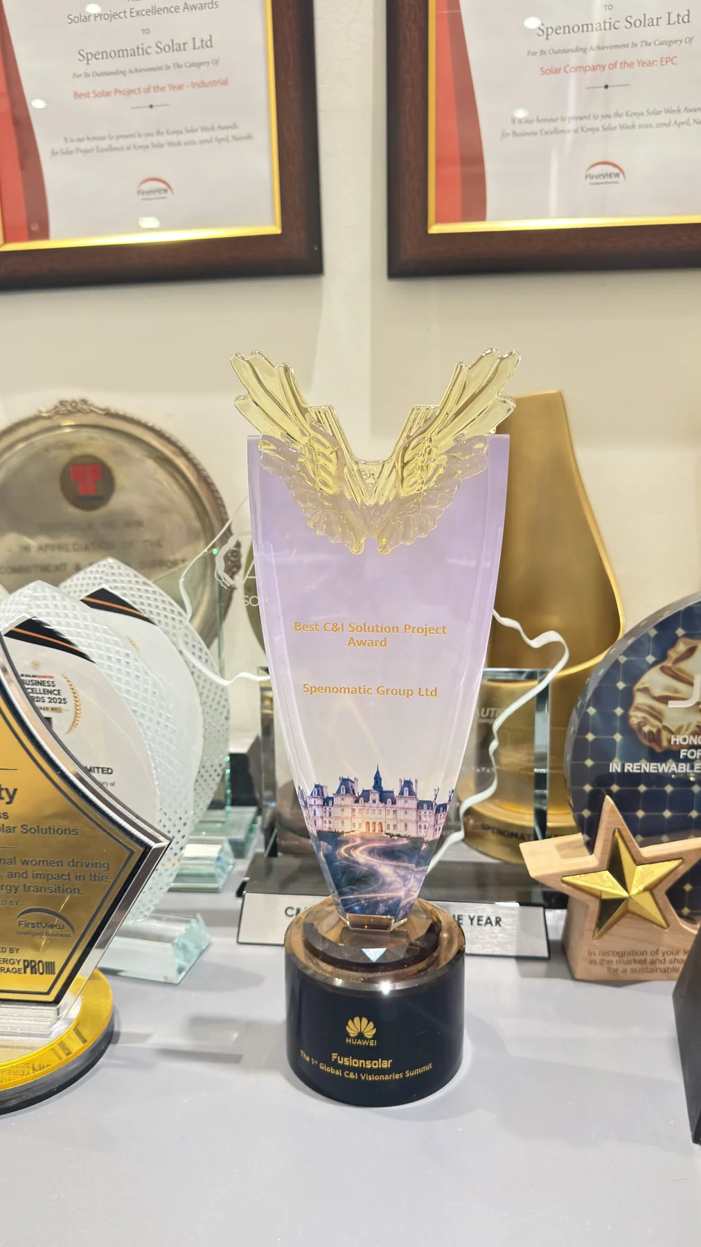 Best C&I Solution Project Award — Spenomatic Group Ltd